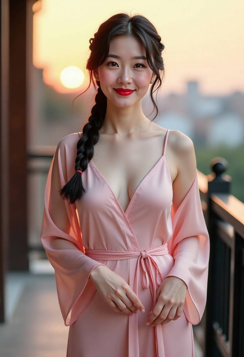 河口的自行车海报